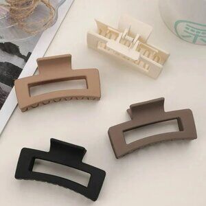 ($6) Rectangular Hair Clip Bundle